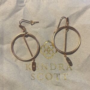 Kendra Scott Rose Gold Nalani Drop Earrings